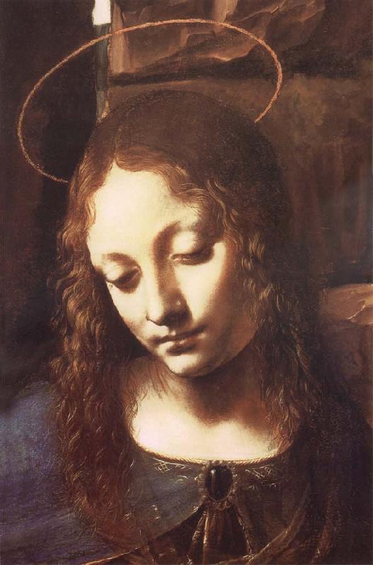 LEONARDO da Vinci Madonna in the rock grottos oil painting picture